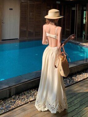 knee length dresses for ladies Burnt Orange Frill High Low Midi Dress – AX Paris US main image 1